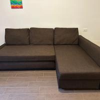 Diano letto IKEA in tessuto marrone