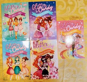5 libri della serie "Glitter e Candy"