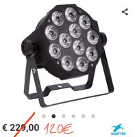 Dj Sagitter SLIMPAR 12 DL 12 x 12W led RGBW