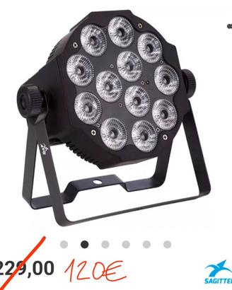 Dj Sagitter SLIMPAR 12 DL 12 x 12W led RGBW