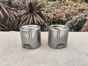 Terminale di scarico cromato per BMW Serie 1 (F40)