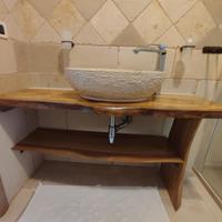 mobile lavabo in resina