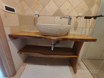 mobile lavabo in resina