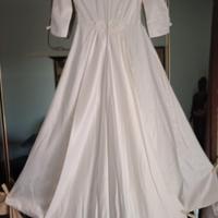 vestito da sposa vintage tt fatto a mano 