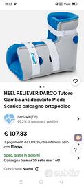 Tutore gamba piede tallone antidecubito