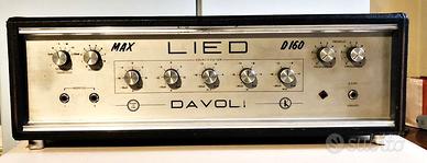 Testata amplificatore Davoli MAX LEAD D160