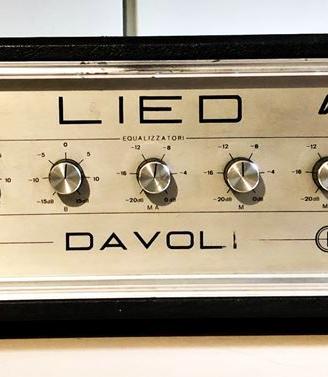 Testata amplificatore Davoli MAX LEAD D160