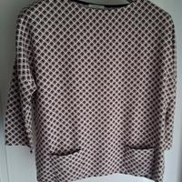 Blusa Promod, con scollo a barca e con maniche a 3