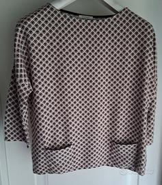 Blusa Promod, con scollo a barca e con maniche a 3