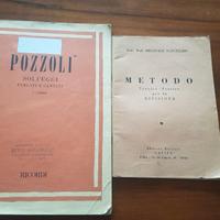 Musica spartiti Pozzoli  per solfeggio e divisione