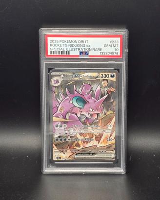 PSA 10 Pokémon Gem Mint – Rocket’s Nidoking ex #23