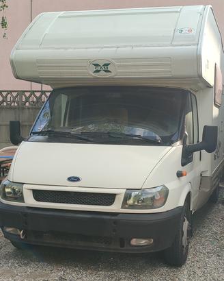 FORD TRANSIT RIMOR GO 720 2.4 TD 7 POSTI LETTO