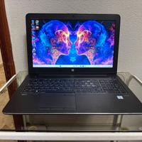WORKSTATION HP ZBOOK PROFESSIONALE I7 QUADRO 4GB