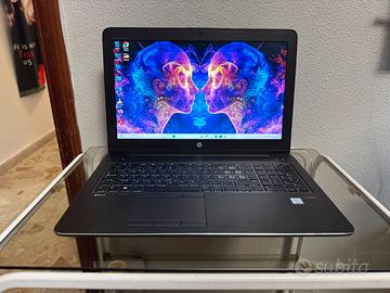 WORKSTATION HP ZBOOK PROFESSIONALE I7 QUADRO 4GB