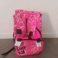 Zaino Seven rosa + carrello portazaino