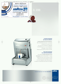 Lavazza EL 3200 rigenerate o ex fiera gar. 1 anno