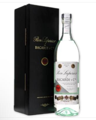 Bottiglia bacardi heritage 1909