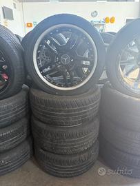 Cerchi Mercedes Classe E/C + gomme 245/40R18 termi