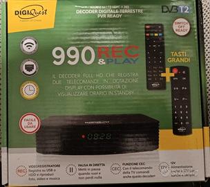 Digiquest DGQ990 HD Plus - Decoder Digitale Terres