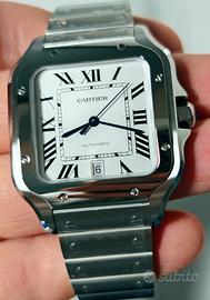 Cartier Santos large XL bianco WSSA0018 nuovo 2026