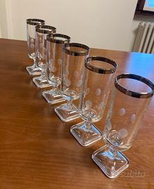 Servizio da 6 bicchieri