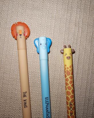 3 penne Cancellabili Legami Savana
