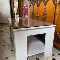 Tavolino da salotto con vano contenitore