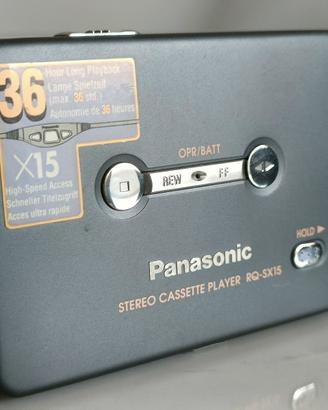 Panasonic RQ‑SX15 Walkman vintage pari al nuovo