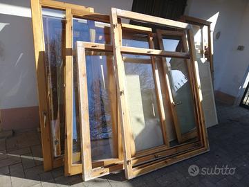 Finestre legno vetro termico