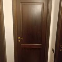 Porte da  interno color noce