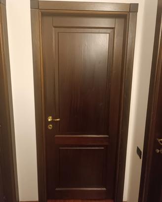Porte da  interno color noce