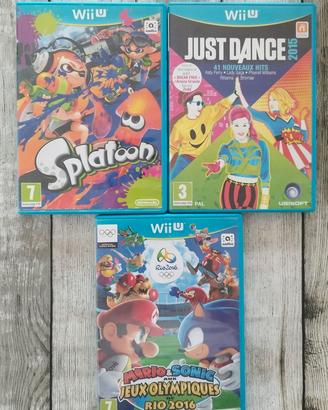 Lotto 3 Giochi Wii U