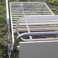 Letto ospedaliero con sponde