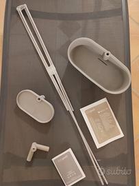 Set Geelli Filo Doccia sabbia (aste + accessori)