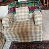 Poltrona Singola Country Chic a Quadretti