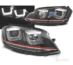 FARI VOLKSWAGEN VW GOLF 7 12-17 LOOK GTI LED LUCE 