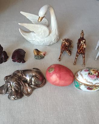 lotto 10 oggetti da collezione vintage 