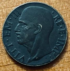 Moneta 10 Centesimi 1943 , Vittorio Emanuele III