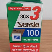 3x Fujifilm Fujichrome Sensia 100 