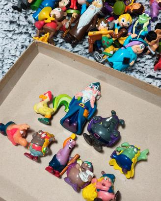 Collezione Action Figures Kinder anni 90 e primi 2
