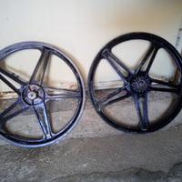 Cerchi bmx a 5 razze con freni a disco