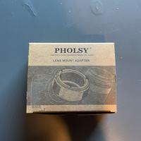 Adattatore Nikon F su corpo Fuji X