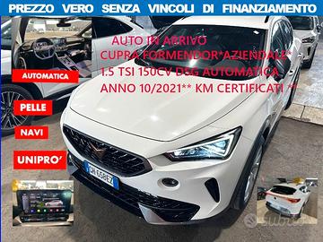 CUPRA FORMENTOR 1.5 TSI 150CV DSG*NO VINCOLI FINAN