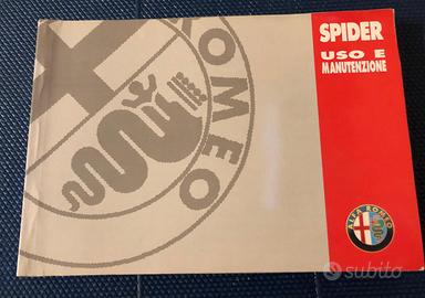 USO E MANUTENZIONE ALFA ROMEO SPIDER GTV 916 -1998