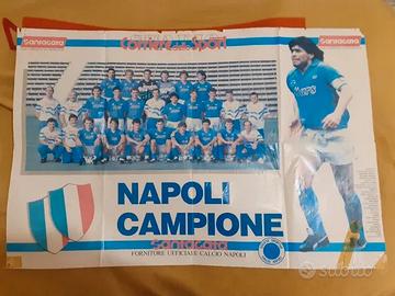 Napoli campione d'Italia poster 1990