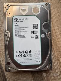 Hard disk Hdd 8TB Seagate ironwolf
