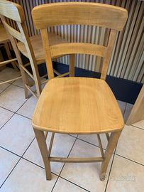 Sgabelli in legno massello