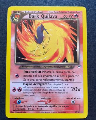 Dark Quilava 39/105 Neo Destiny 2002