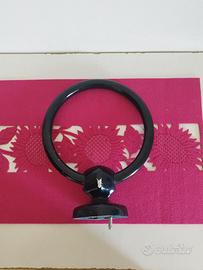 Porta asciugamani vintage blu