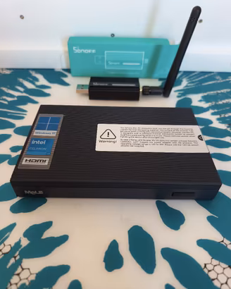 MINIPC FANLESS INTEL 8/128 DOMOTICA HOME ASSISTANT